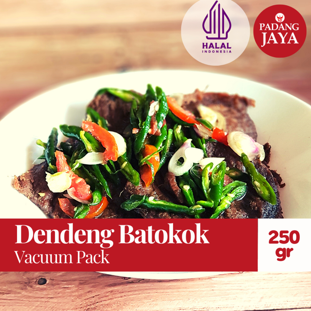 

Dendeng Batokok Padang Jaya Ukuran 250 gr