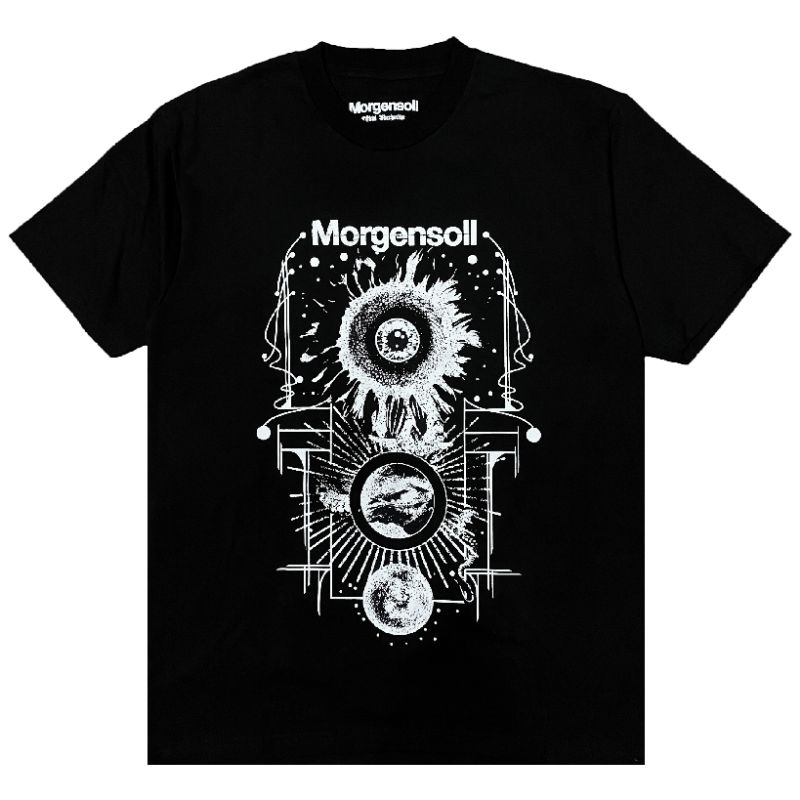 Tshirt MORGENSOLL x MUATANRIMA - BLACK WHITE