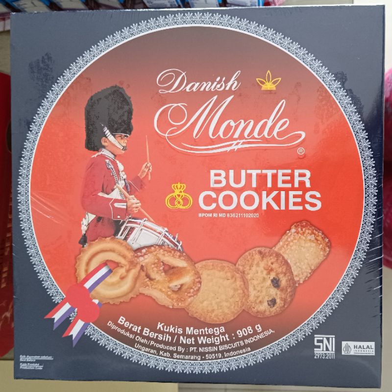 

Danish Monde Butter Cookies 908gr 908 gr