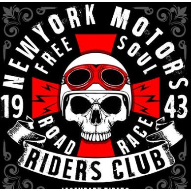 Custom Patch Bordir Emblem Ukuran Besar / Back Patch Bikers (Terima Satuan)