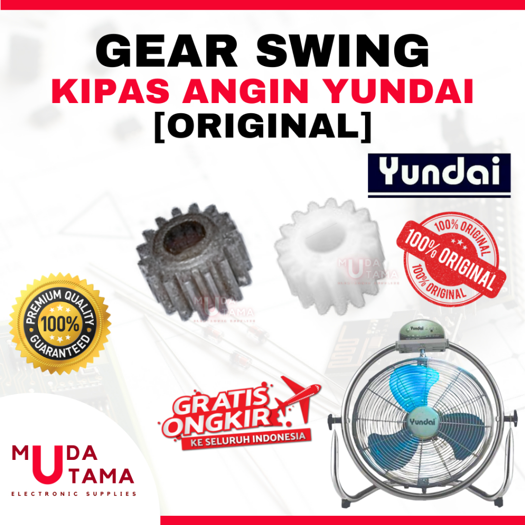 GEAR DINAMO SWING KIPAS ANGIN YUNDAI - GIGI SWING DINAMO KIPAS ANGIN YUNDAI - GEAR SWING KIPAS ANGIN