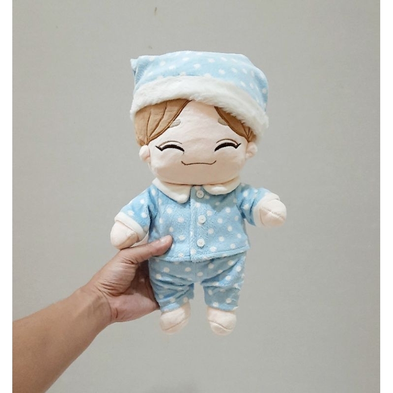 Boneka Oppa Exo Baekhyun Costum Piyama Size 35 cm/ Boneka Oppa