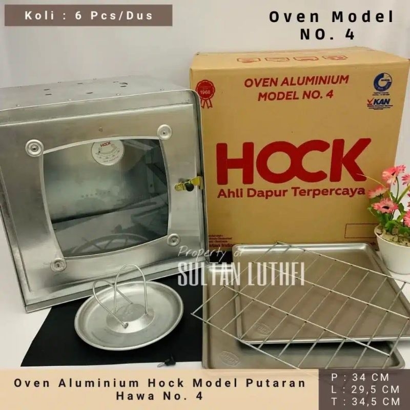 oven hock no 4 oven kompor aluminium hock