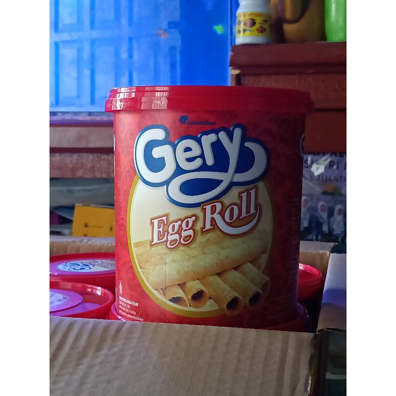 

Gery Egg Roll 210gram Wafer Roll