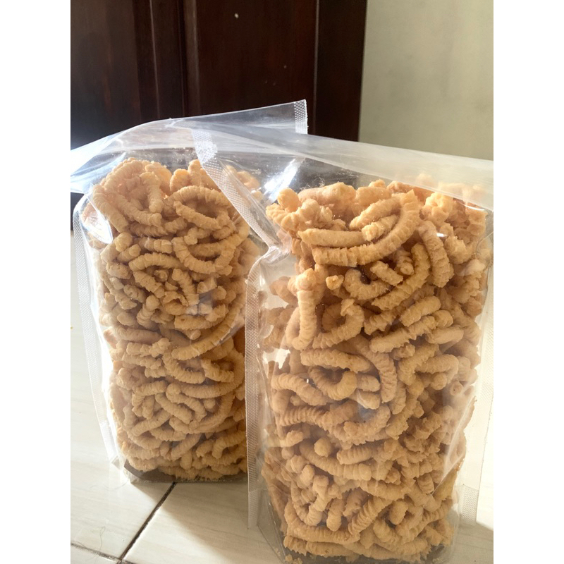 

snack ulat sutra / snak rumput laut / snak gurih