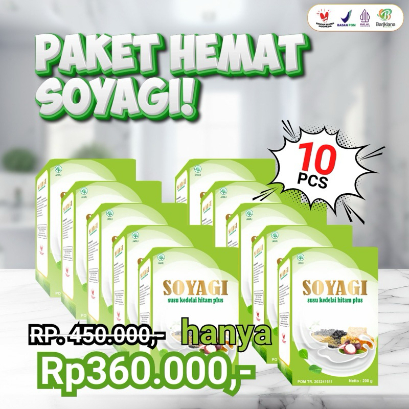 

PAKET HEMAT SOYAGI SUSU ETAWA DIET [BARIKLANA]