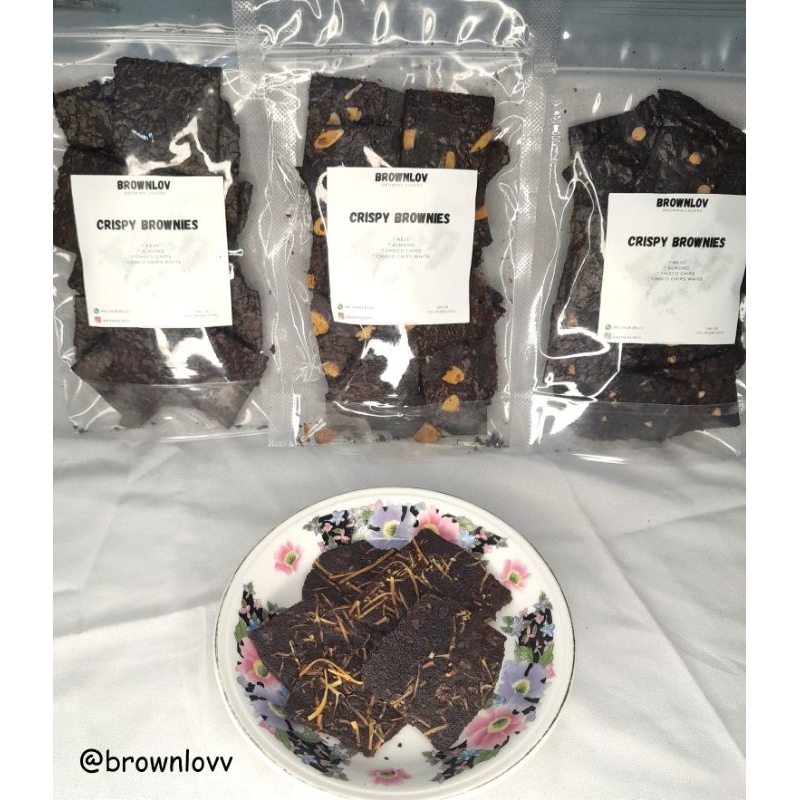 

BROWNIES CRISPY ORIGINAL BROWNLOV - 100GR