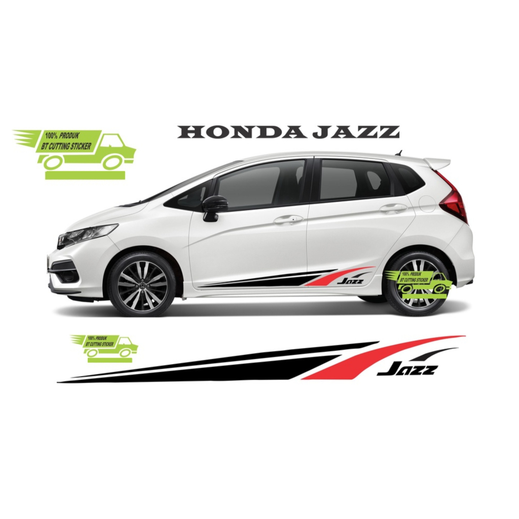 stiker mobil jazz sticker honda jazz rs stiker cutting list sticker mobil honda jazz