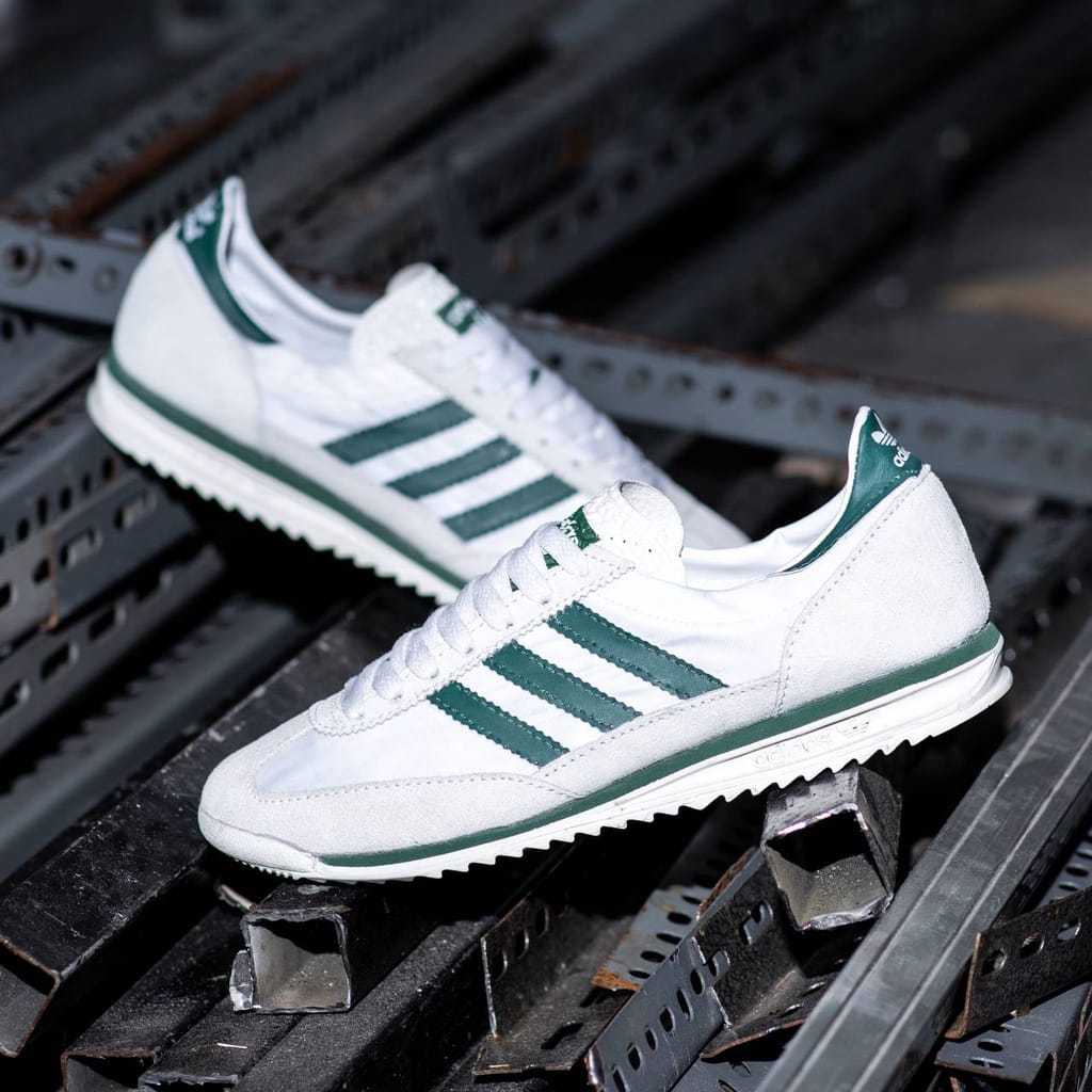 SEPATU ADIDAS SL72 WHITE GREEN