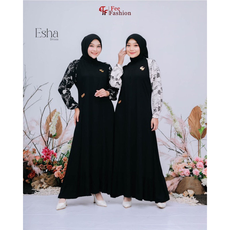 Fee Fashion - Dress / Gamis / Esha Dress Fee Fashion