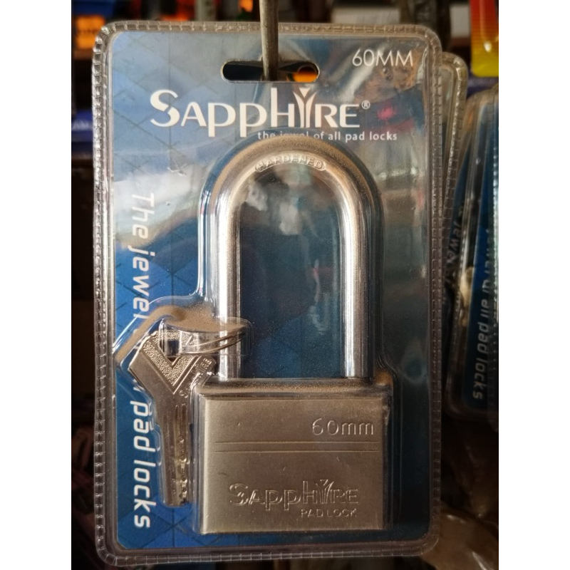 Gembok Sapphire premium 60mm kunci komputer