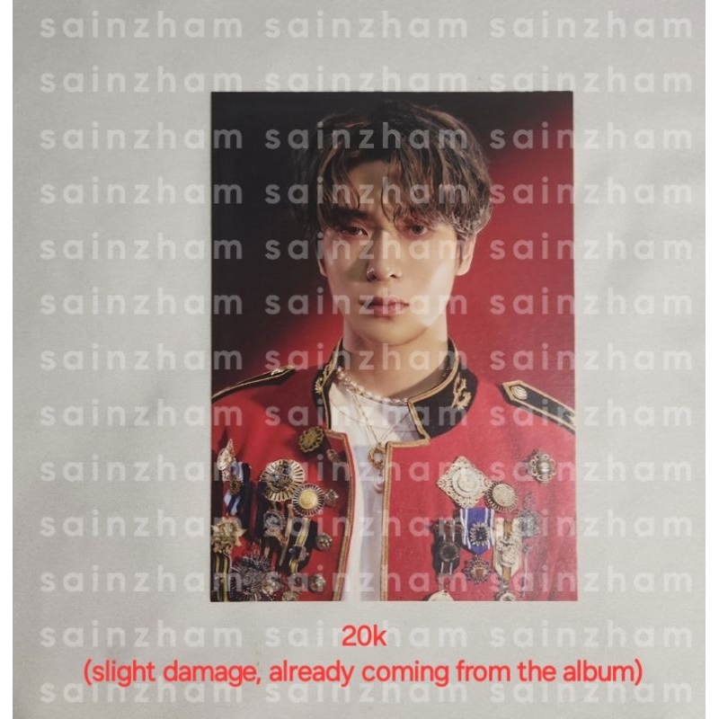 OFFICIAL POSTCARD NCT 127 JAEHYUN THE FINAL ROUND PUNCH ALBUM