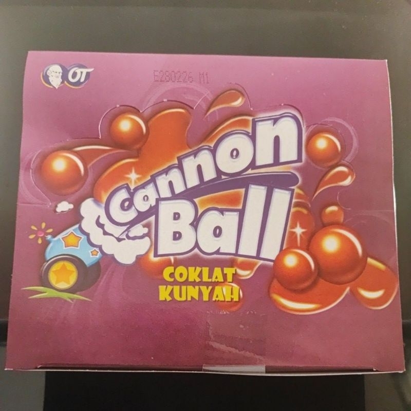 

Cannon Ball Coklat Kunyah
