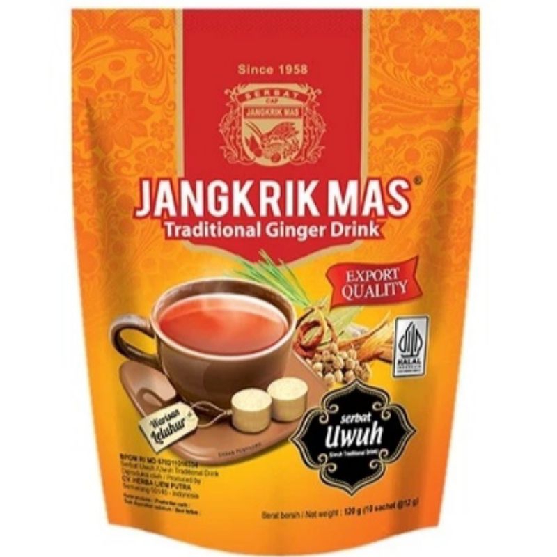 

SERBAT JANGKRING MAS UWUH (MINUMAN HERBAL)