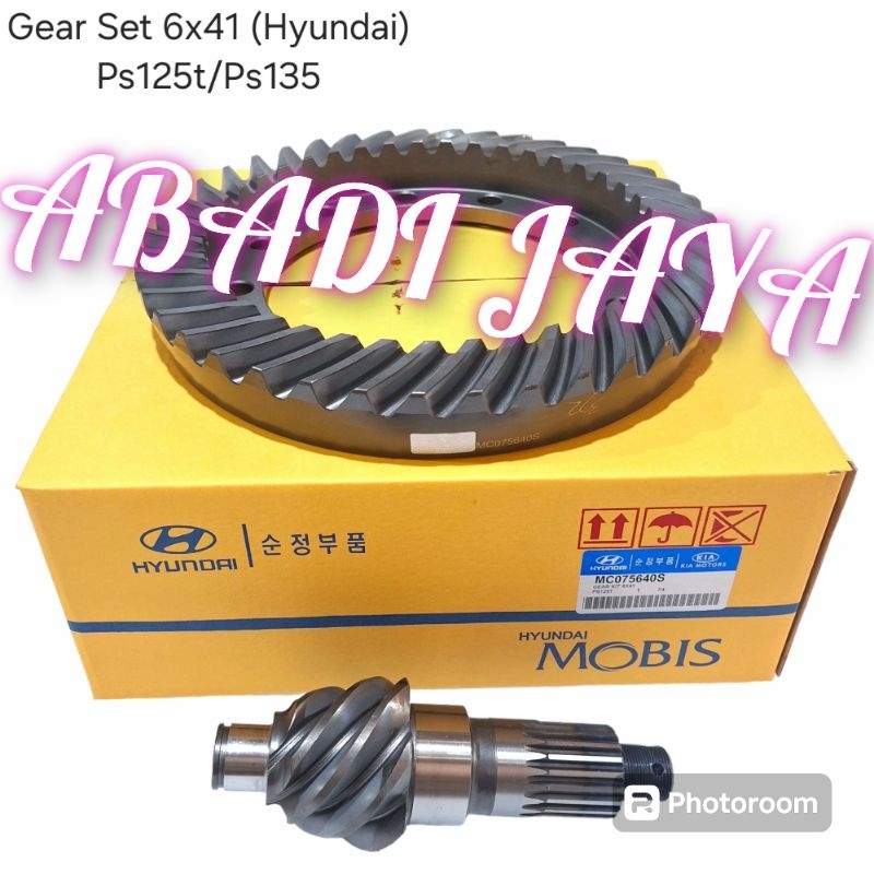 GEAR SET GIGI GARDAN CANTER PS125 125 PS 6X41 ORIGINAL HYUNDAI