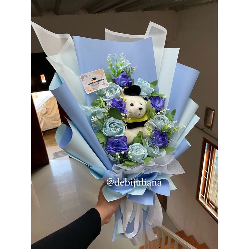 buket wisuda, buket anniversary, buket untuk pacar, buket ulang tahun