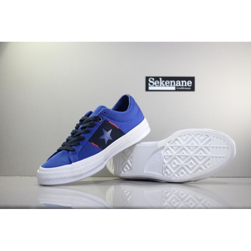 Converse One Star Ox Flight School Blue Dark Obsidian White