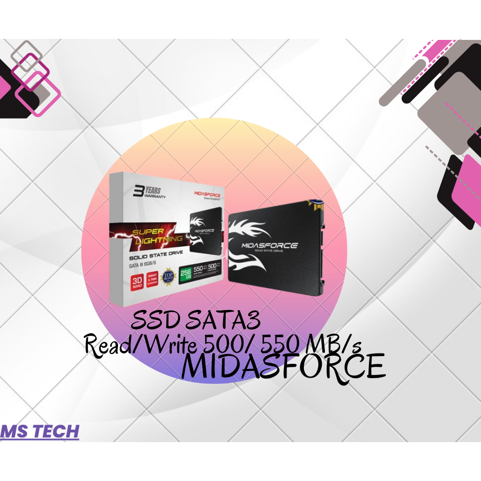 SSD Midasforce 256GB Original
