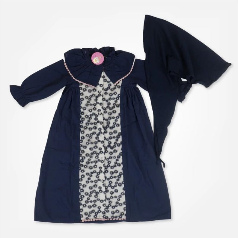 Gamis Brukat Bunga by Mi Angel