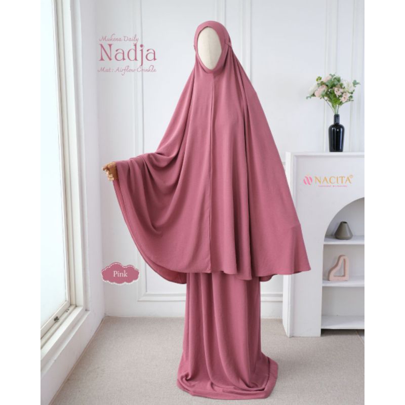 MUKENA Bahan Airflow Crinkle  NADJA By NACITA
