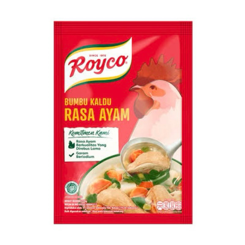 

Royco Bumbu Kaldu Rasa Ayam 220 Gr