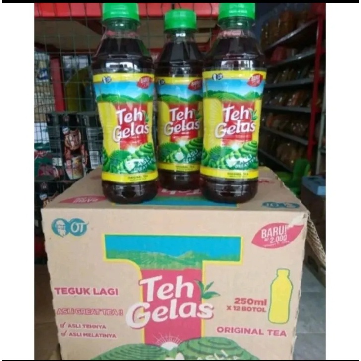 

Teh Gelas Botol mini 250ml (1 dus isi 12)