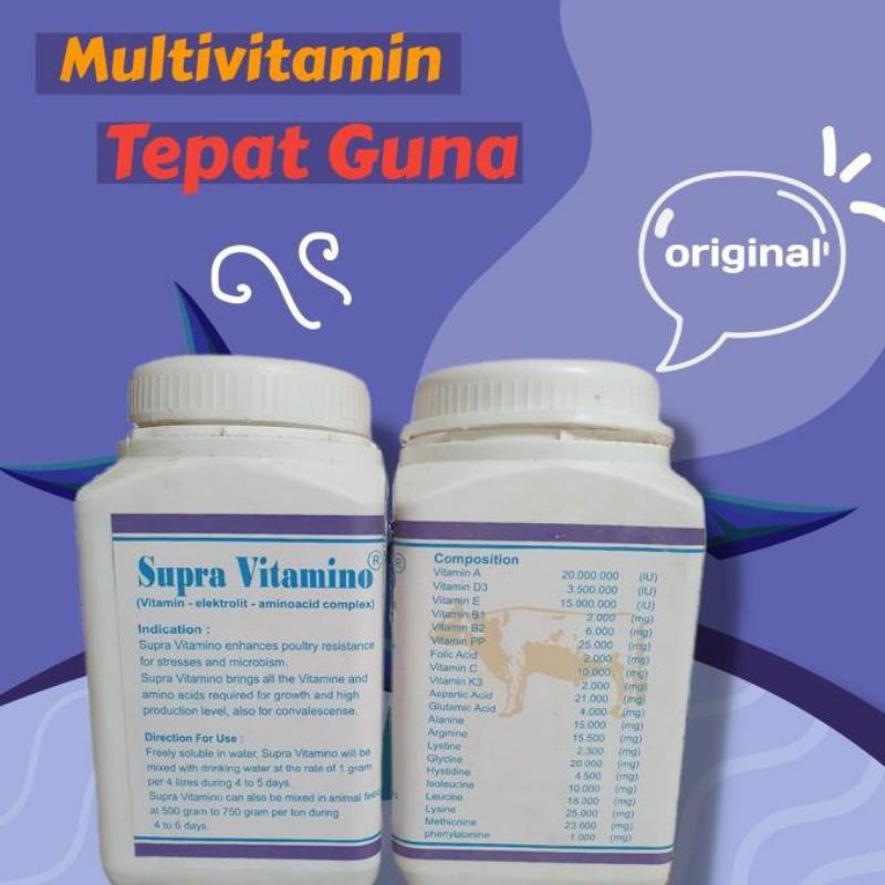 Supravitamino 1000 g PROTEIN Tinggi