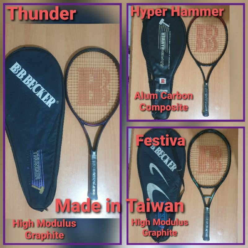 RAKET TENIS MURAH. BORIS BECKER. CUCI GUDANG ORIGINAL