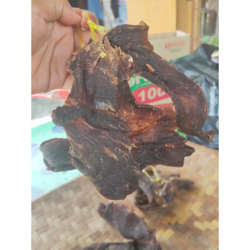 

Dendeng kering berbumbu oleh-oleh khas Sumatera Barat