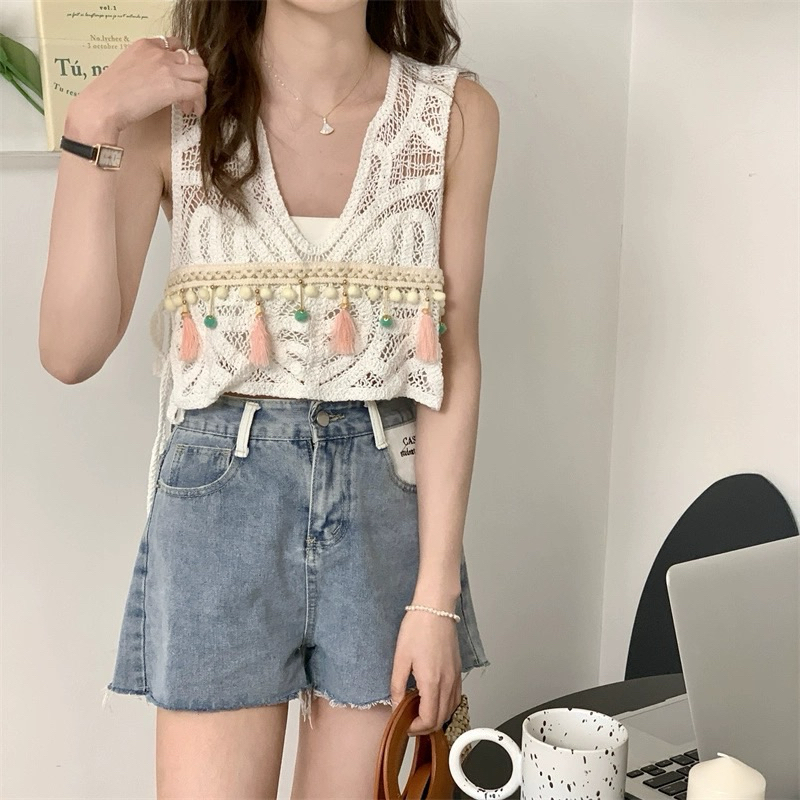 Tiffany top - Korean Knit beach top