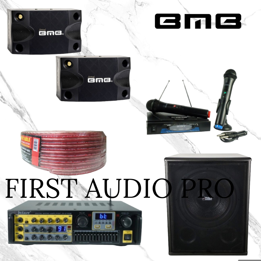 Paket karaoke 7 BMB cs252v + Ampli Betavo ZX2750B + Sub Carman 12in CM1222A