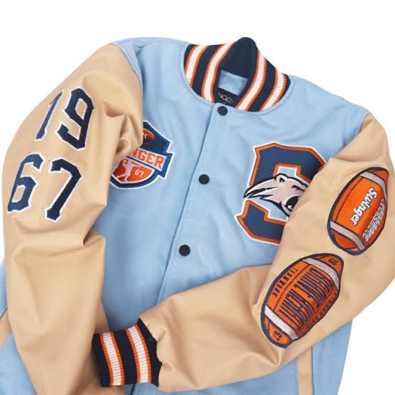 Varsity Jacket Swinger Bravehearts BlueSky