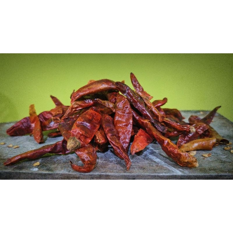 

1 Kg Cabai Kering Merah Besar//super pedas