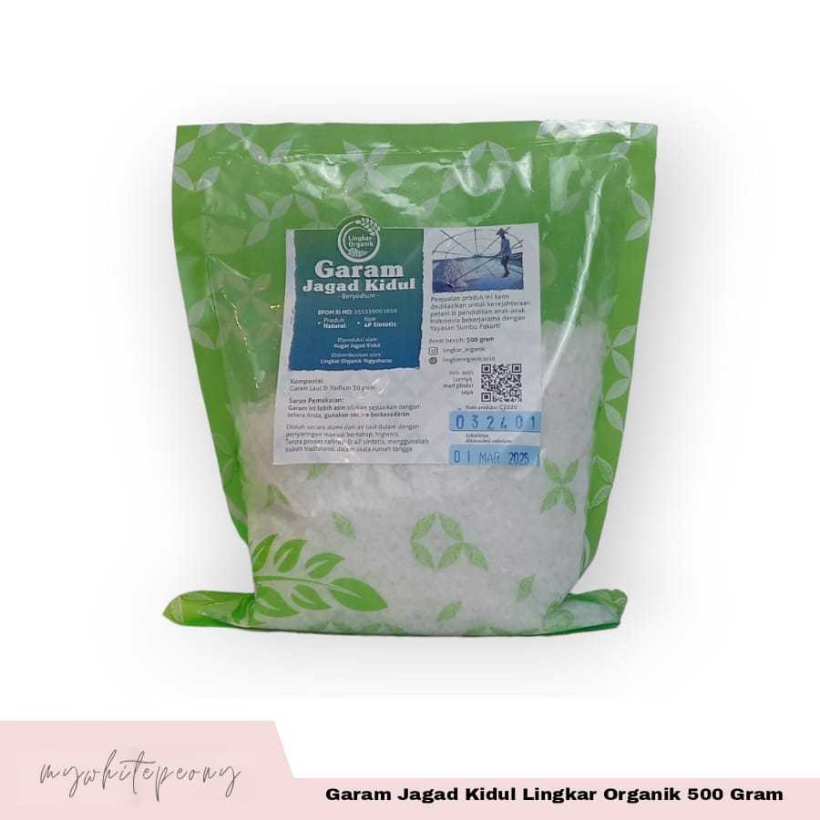 

Garam Jagad Kidul Lingkar Organik 500 Gram