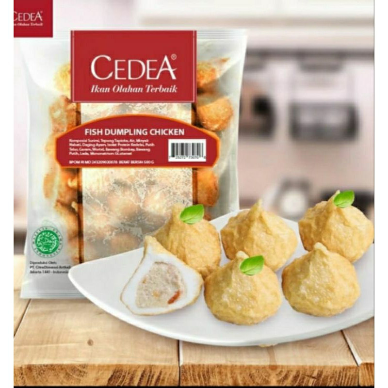 

CEDEA Fish Dumpling chicken