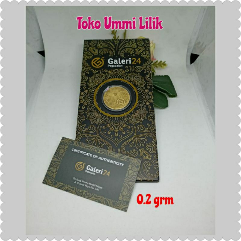 Emas//Galeri24 pegadaian "Batik Edition"/ Emas 24 karat