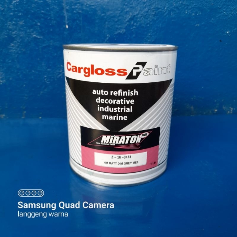 Cat Cargloss Miraton 3474 Matt Dim Grey / Abu-abu Doff Honda PCX