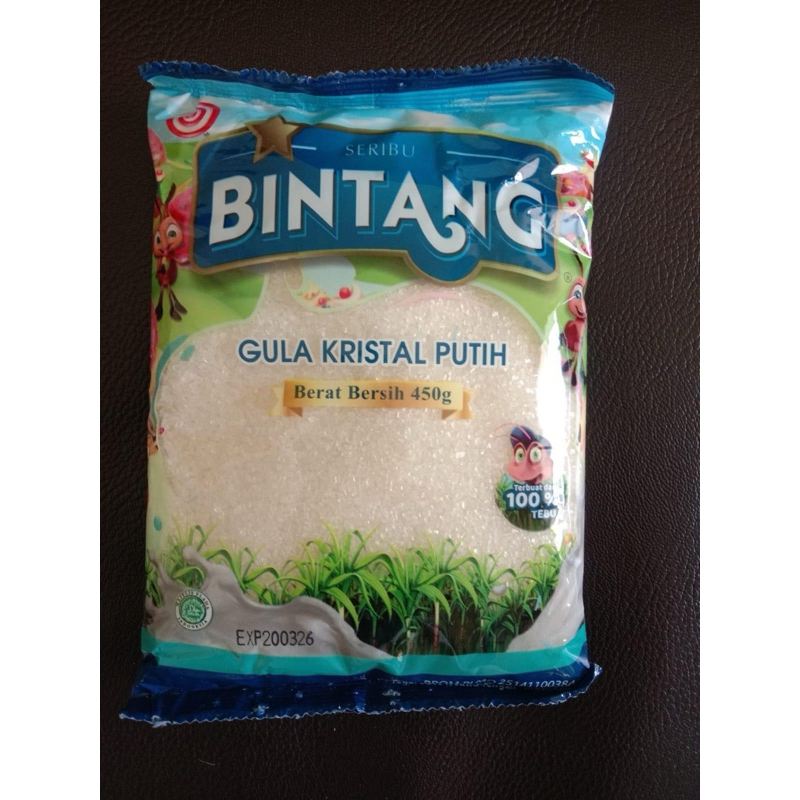 

Bintang Gula Kristal Putih 450 gr