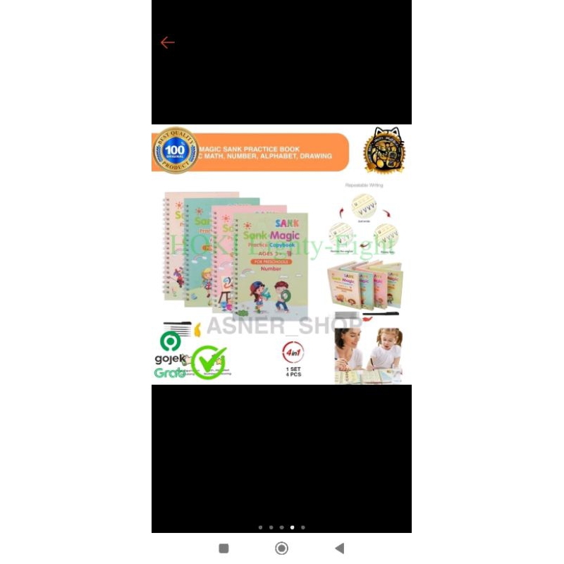 

Sanko. Buku tulis ajaib anak