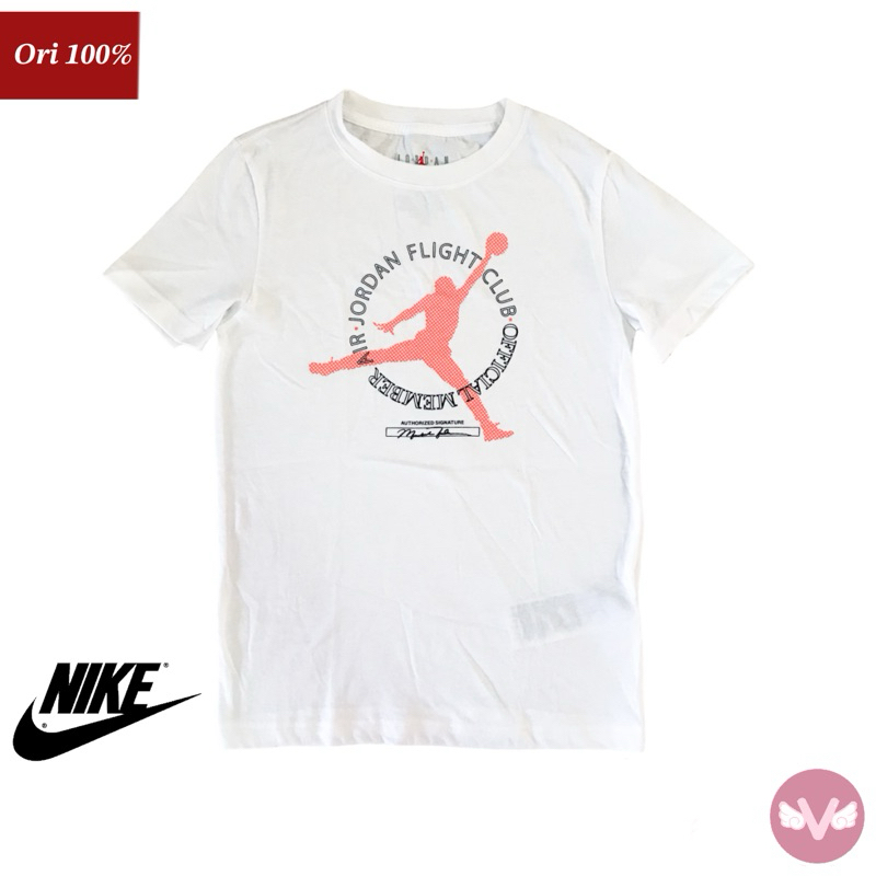 Nike Jordan Tee Boys Baju Nike Jordan Original Baju Nike Anak laki laki Remaja Baju Kaos Nike Origin