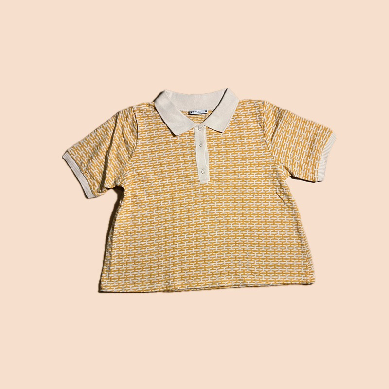 Zara Yellow Polo
