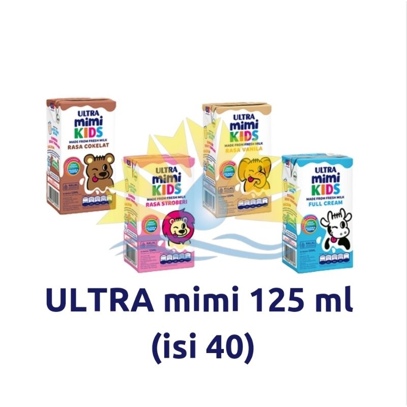 

Ultra Mimi Susu Kotak 125 ml (isi 40 pcs)