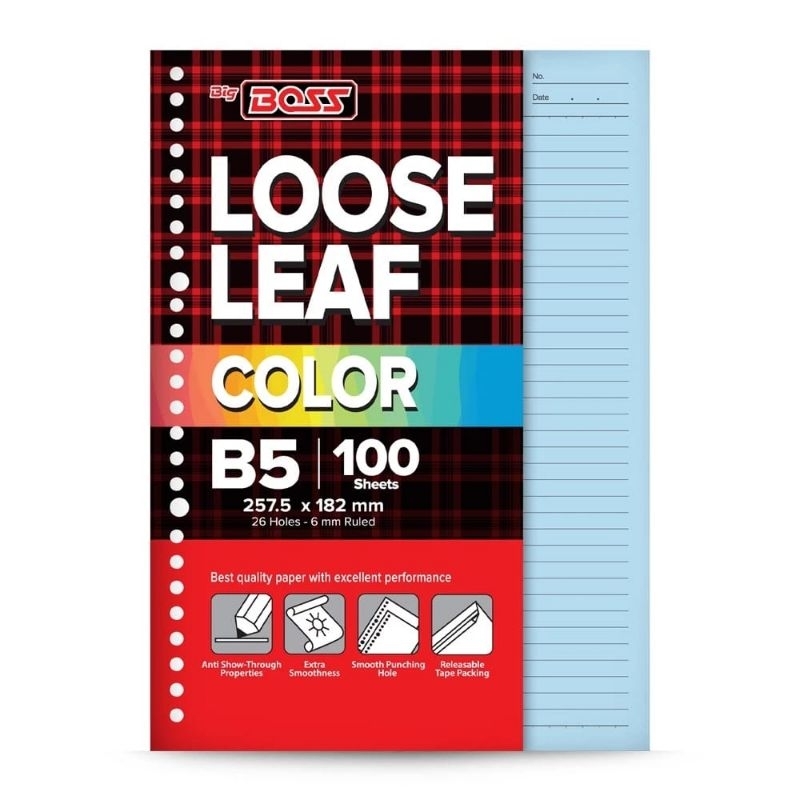 

LOOSE LEAF B5 BIRU