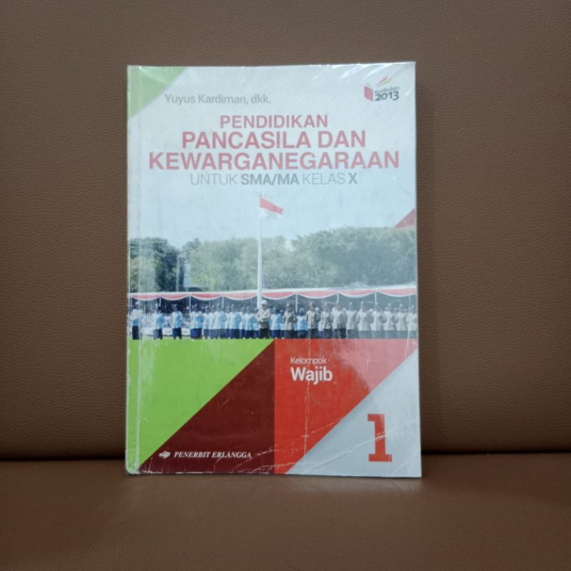 Buku PPKN erlangga kelas 10 seken