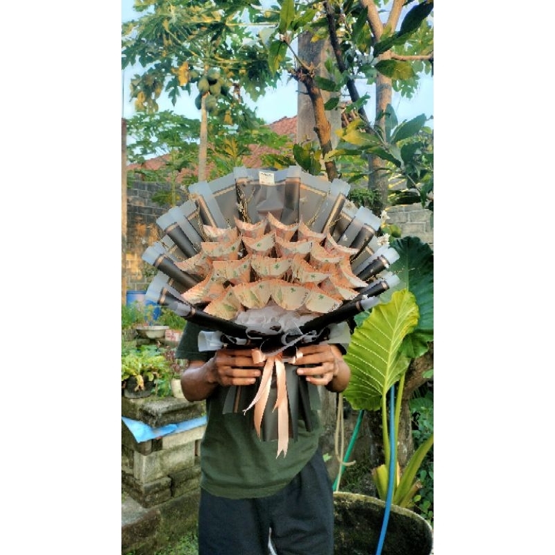 Buket Uang kertas