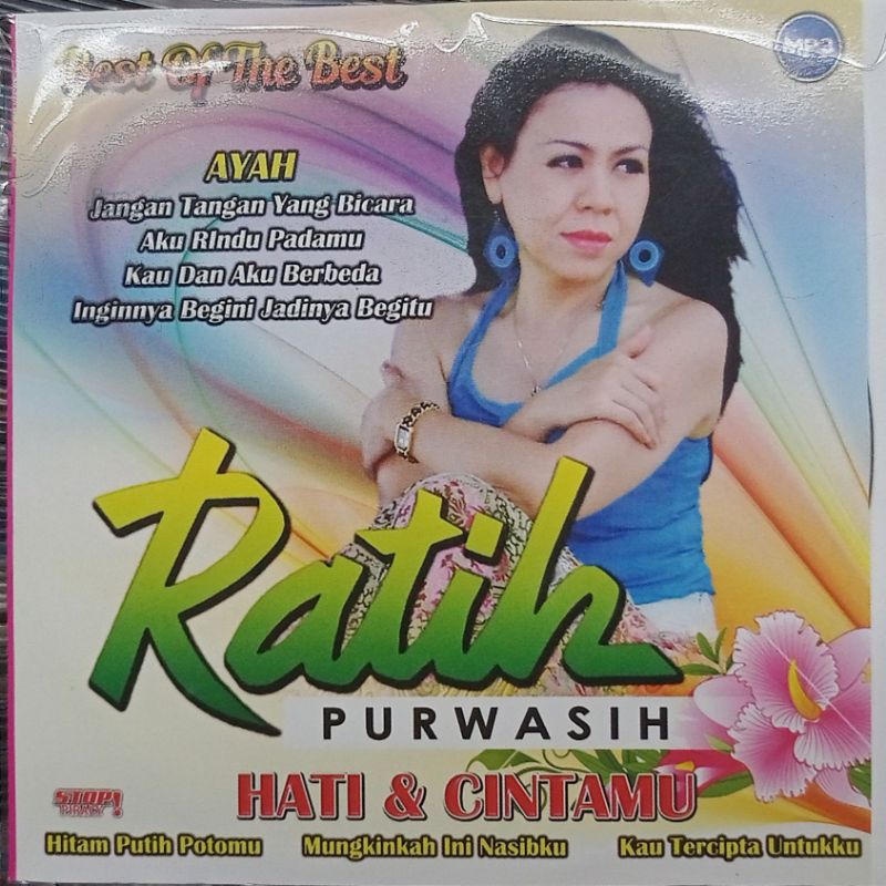 Kaset Mp3 Audio Lagu Ratih Purwasih Hati & Cintamu