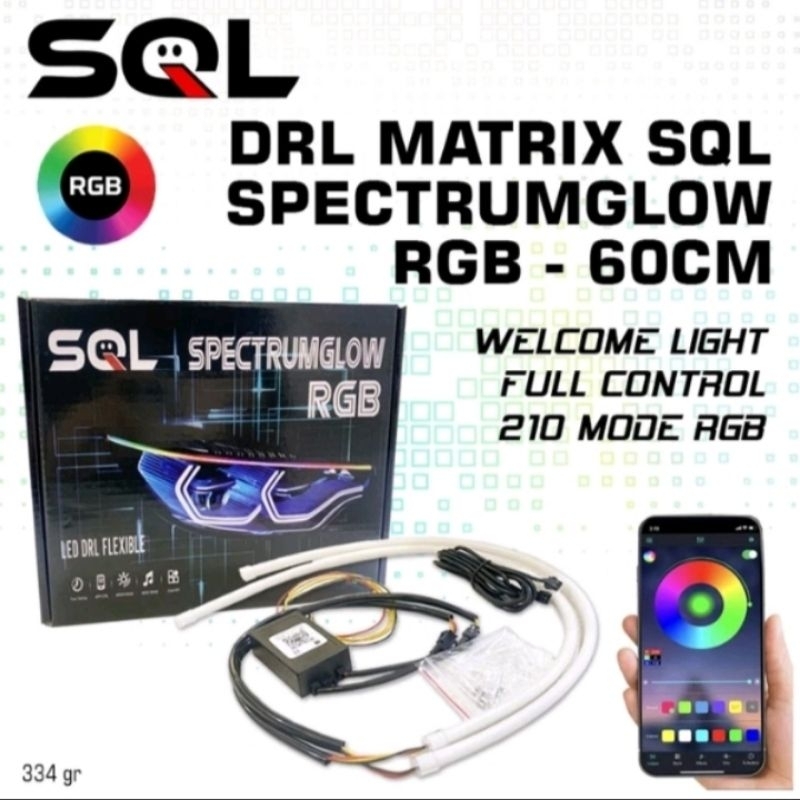 DRL Matrix RGB Spectrumglow SQL 60 cm