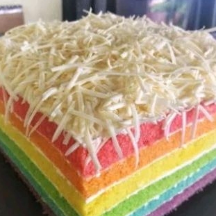 

Brownies rainbow Harga terjangkau