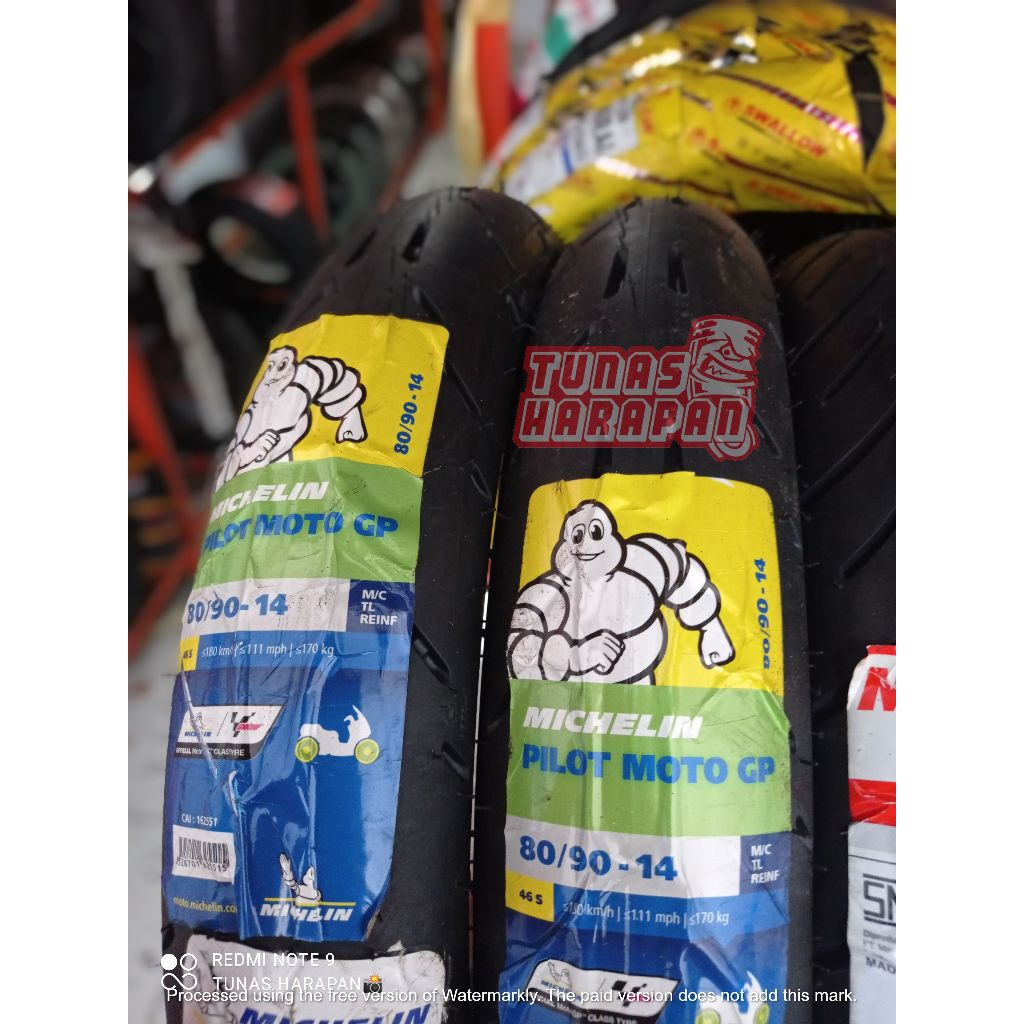 BAN LUAR MICHELIN PILOT MOTO GP TUBELESS RING 14
