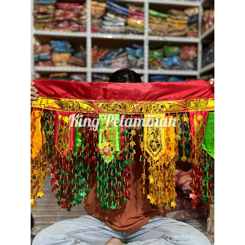 ondas/tirai dekorasi panjang 3 meter.
